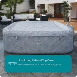 Lay-Z-Spa San Francisco HydroJet Hot Tub, 7 Person with Seats and Lights - Image 5