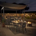 Low smoke Steel Matt Black Firepit - Image 4