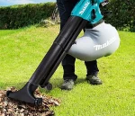 Makita DUB187Z 18V LXT Brushless Cordless Leaf Blower Vacuum + Bag + T Nozzle + - Image 4