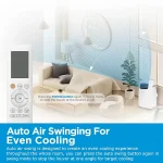 Midea Smart 12000 BTU Portable Air Conditioner - App & Smart Home Compatible, Timer, Window Kit Included - Image 7