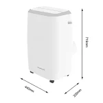 GoodHome GHLAC12-RMK 12000BTU Freestanding Smart Air conditioner - Image 10