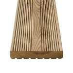 Klikstrom Lemhi Green Pine Deck board (L)2.4m (W)144mm (T)27mm - Image 2