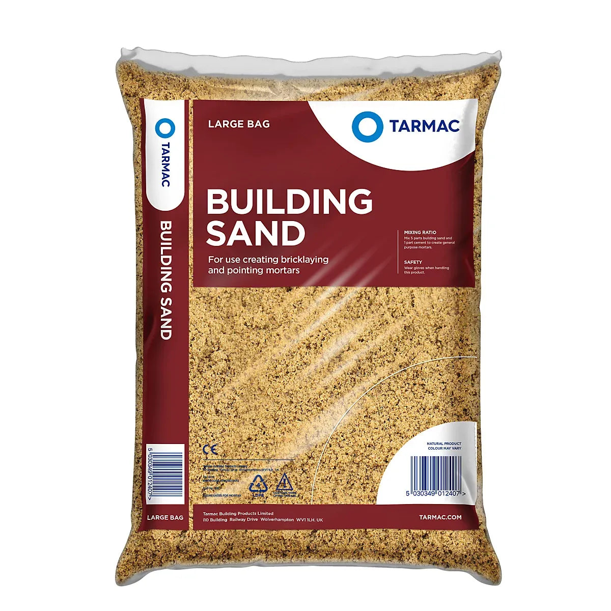 imgi_31_tarmac-building-sand-large-bag_5030349012407_01c_BQ Tarmac Building sand, Large Bag - Image 1