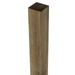 Klikstrom UC4 Natural Square Wooden Fence post (H)2.4m (W)90mm - Image 2