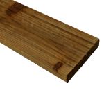 Klikstrom Madeira Brown Spruce Deck board (L)2.4m (W)120mm (T)24mm - Image 2
