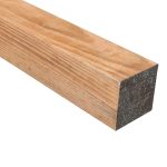 Klikstrom UC4 Brown Square Wooden Fence post (H)1.8m (W)70mm - Image 2