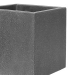 Verve 56L Dark grey Concrete Square Planter (H)40cm (W)40cm (D)40cm - Image 3