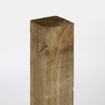 Forest Garden Square Timber Fence post (H)2.4m (W)100mm - Image 3