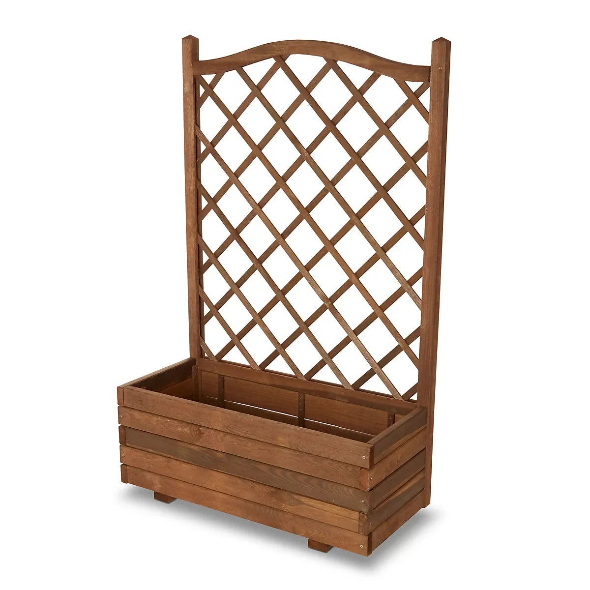imgi_40_verve-bopha-100l-brown-wooden-rectangular-trough-h-140cm-w-90cm-d-40cm_3663602701453_02bq Verve Bopha 100L Brown Wooden Rectangular Trough (H)140cm (W)90cm (D)40cm - Image 1