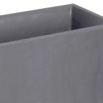 Verve Durdica 98L Light grey Plastic Rectangular Planter (H)43.5cm (D)39.5cm - Image 4
