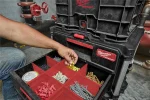 Milwaukee PACKOUT 2 Drawer Tool Box Organiser Stackable Tool Storage 4932472129 - Image 2