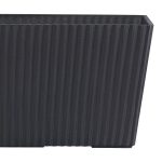 Verve 17L Black Plastic Rectangular Trough (H)21cm (W)60cm (D)60cm - Image 3
