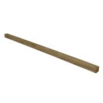 Blooma Green Square Wooden Fence post (H)2.4m (W)75mm - Image 3