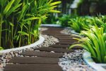 Nicoman Brown Single size Railroad Tie Stepping stone Pack of 4 - Image 5