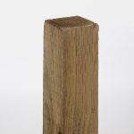 Blooma Green Square Wooden Fence post (H)2.4m (W)75mm - Image 4