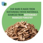 Verve Landscape Dark brown Small Bark chippings 100L Bag - Image 8