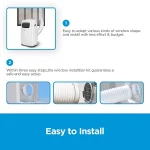 Midea Smart 12000 BTU Portable Air Conditioner - App & Smart Home Compatible, Timer, Window Kit Included - Image 2