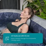 Lay-Z-Spa San Francisco HydroJet Hot Tub, 7 Person with Seats and Lights - Image 4