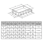 Intex 18ft x 9ft x 52" Ultra XTR Frame Rectangular Above Ground Swimming Pool with Sand Filter - Image 7