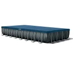 Intex 32ft x 16ft x 52" Ultra XTR Frame Rectangular Above Ground Swimming Pool with Sand Filter Pump - Image 2