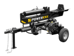 Powerknox 25 Ton Kohler Powered Vertical Log Splitter