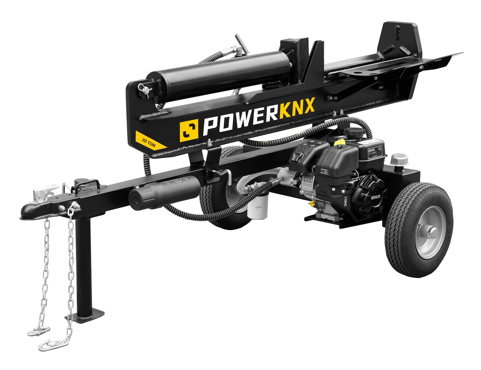 powerknx-30-ton-gas-log-splitter_main Powerknx 30 Ton Gas Log Splitter Briggs Stratton 7HP Engine - Image 1